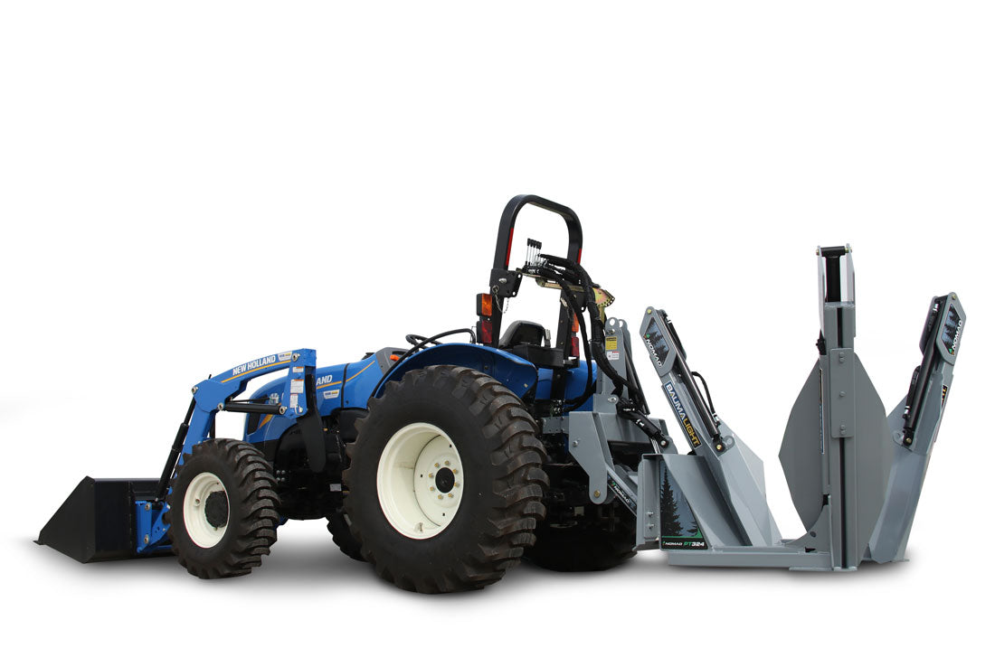 Baumalight Tree Spade | Model PT-324 | Root Ball Diameter 24" | Horsepower 30 To 60 HP | For Tractors
