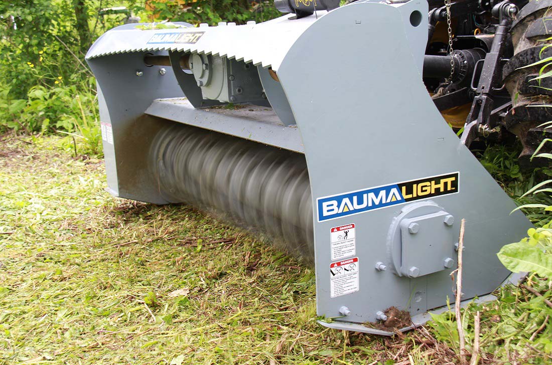 Baumalight Fixed Tooth Mulcher | Model MP-348 | 3-PT Hitch | Cutting Width 48" | Horsepower 25 To 40 HP| For Tractors