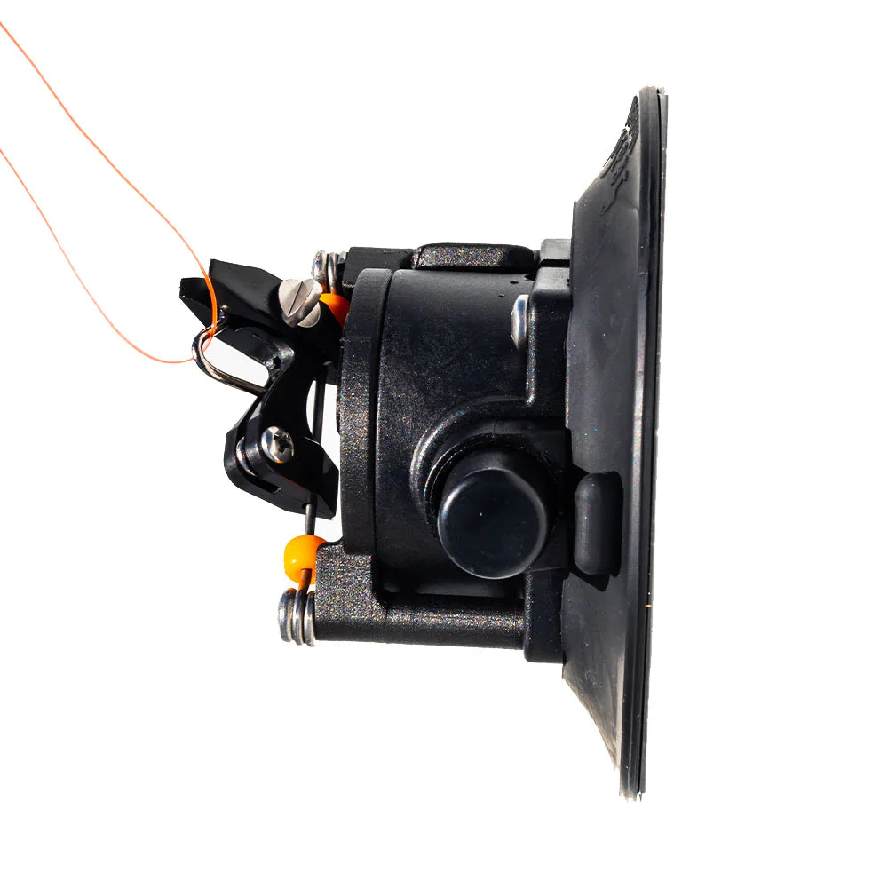 Gemlux | SeaSucker Flatline Clip | Model OR-FC | 5" Width | Weight 0.59 lb | Suction Mount Transom Bait Clip | For Offshore Fishing Boats