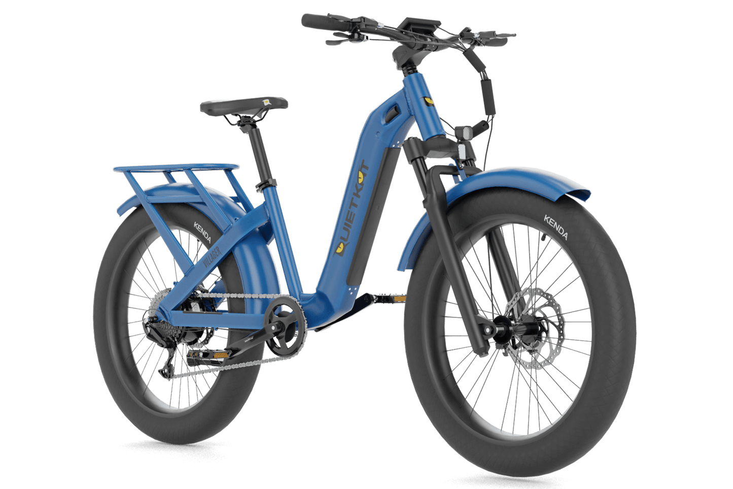 QuietKat Villager Urban E-Bike | 500W Motor | 11.6AH/48V Battery