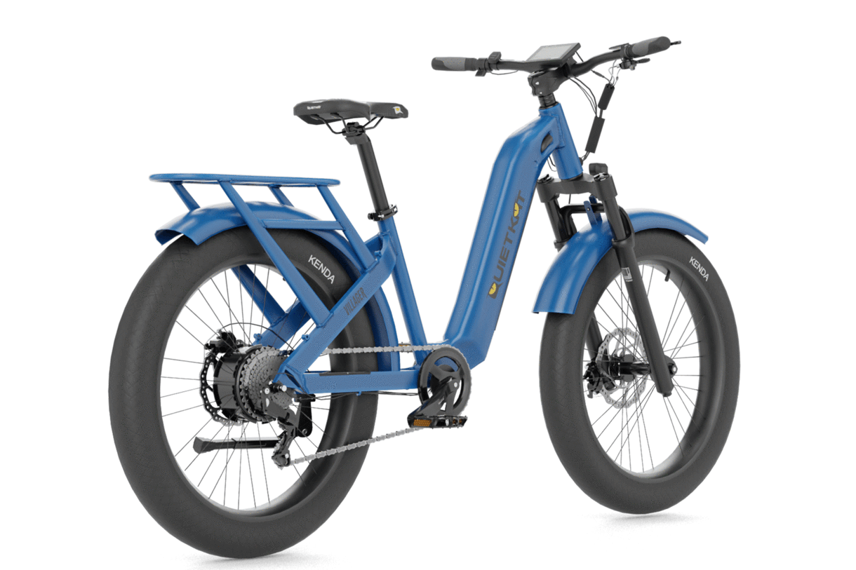 QuietKat Villager Urban E-Bike | 500W Motor | 11.6AH/48V Battery
