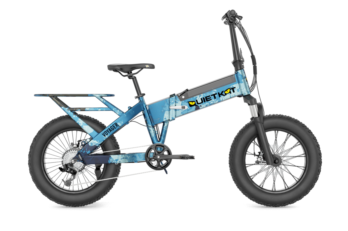 QuietKat Voyager E-Bike 750W Motor | 11.6AH/48V Battery