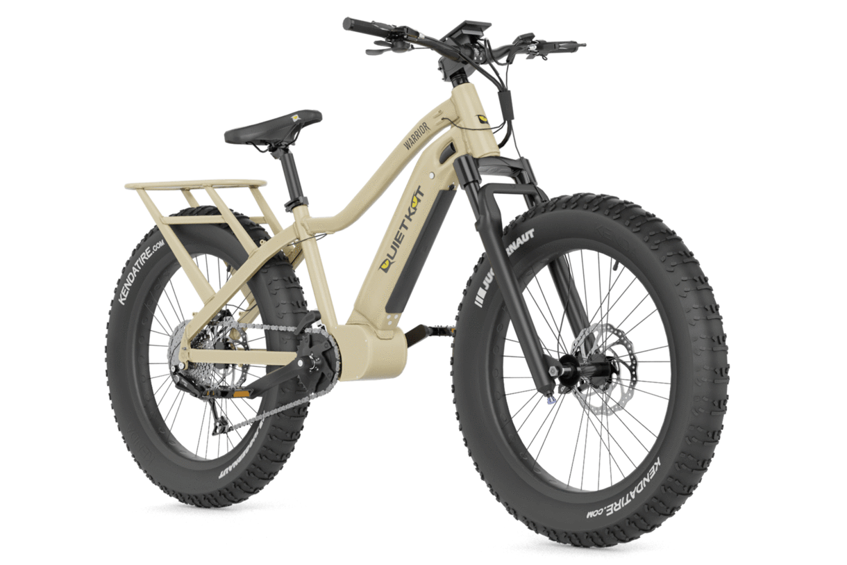 QuietKat Ranger E-Bike | 750W/1000W Hub Drive | 11.6Ah Battery | Up to 48-Mile Range