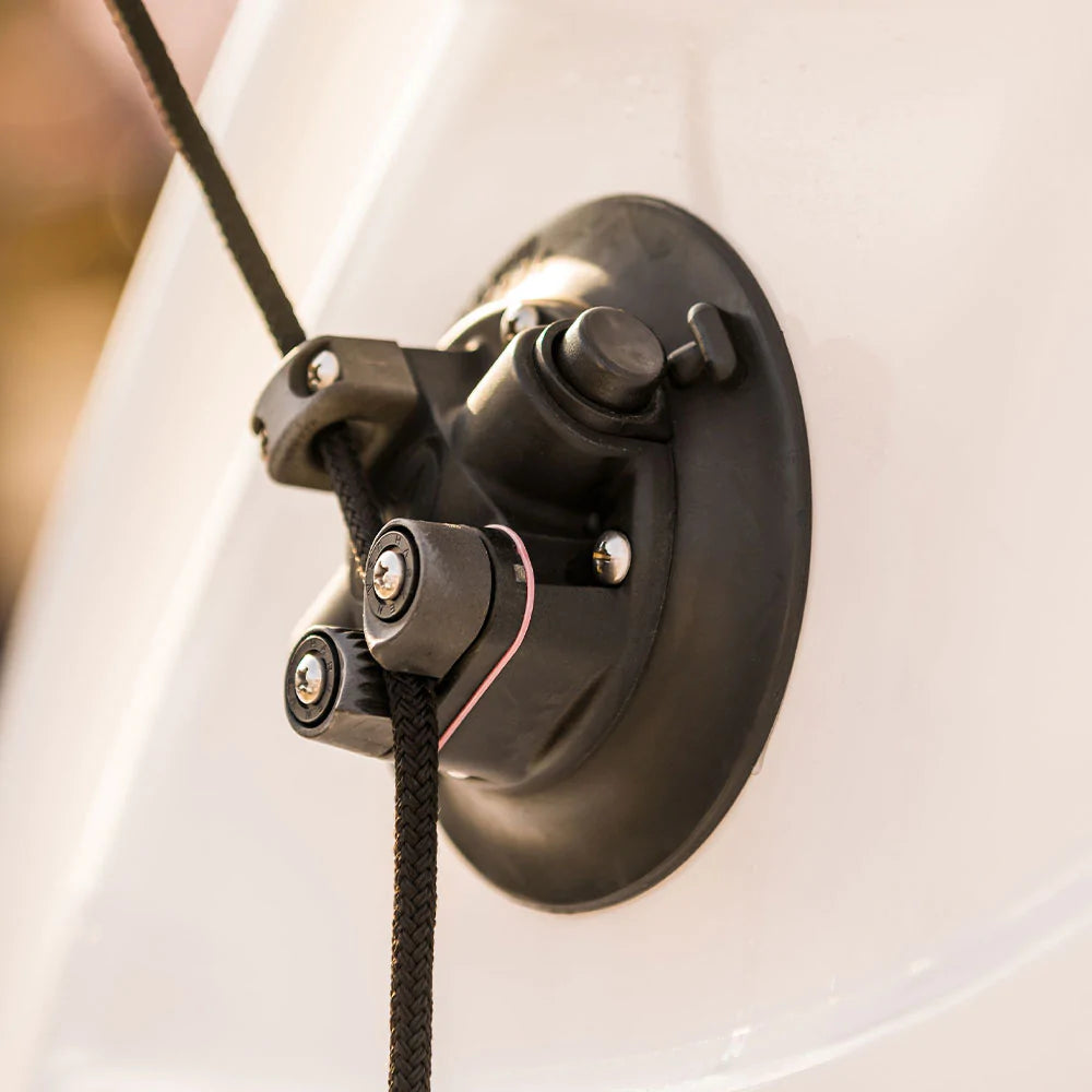 Gemlux | SeaSucker Cam Cleat | Model OR-CC | Width 5" | Weight 0.8 lb | Suction Mount | For Halyards, Fenders & Center Riggers