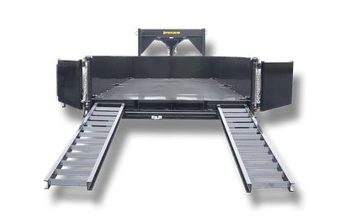 Pequea Dump Trailer 10,000 lbs GVWR Gooseneck | 12' Bed Length | Heavy Duty Construction