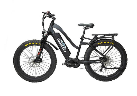 Bakcou E Bikes Mule Step-Through (ST) 26" Full Suspension Electric Bikes