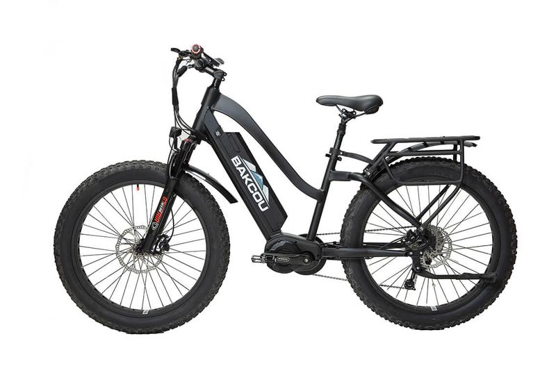 Bakcou E Bikes Mule Step-Through (ST) 24" Tires Full Suspension Electric Bikes
