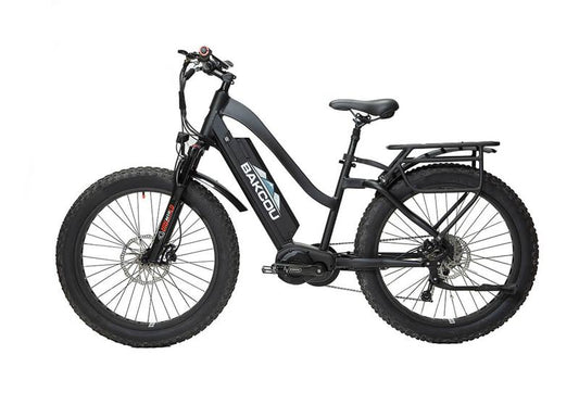 Bakcou E Bikes Mule Step-Through (ST) 24" Tires Full Suspension Electric Bikes