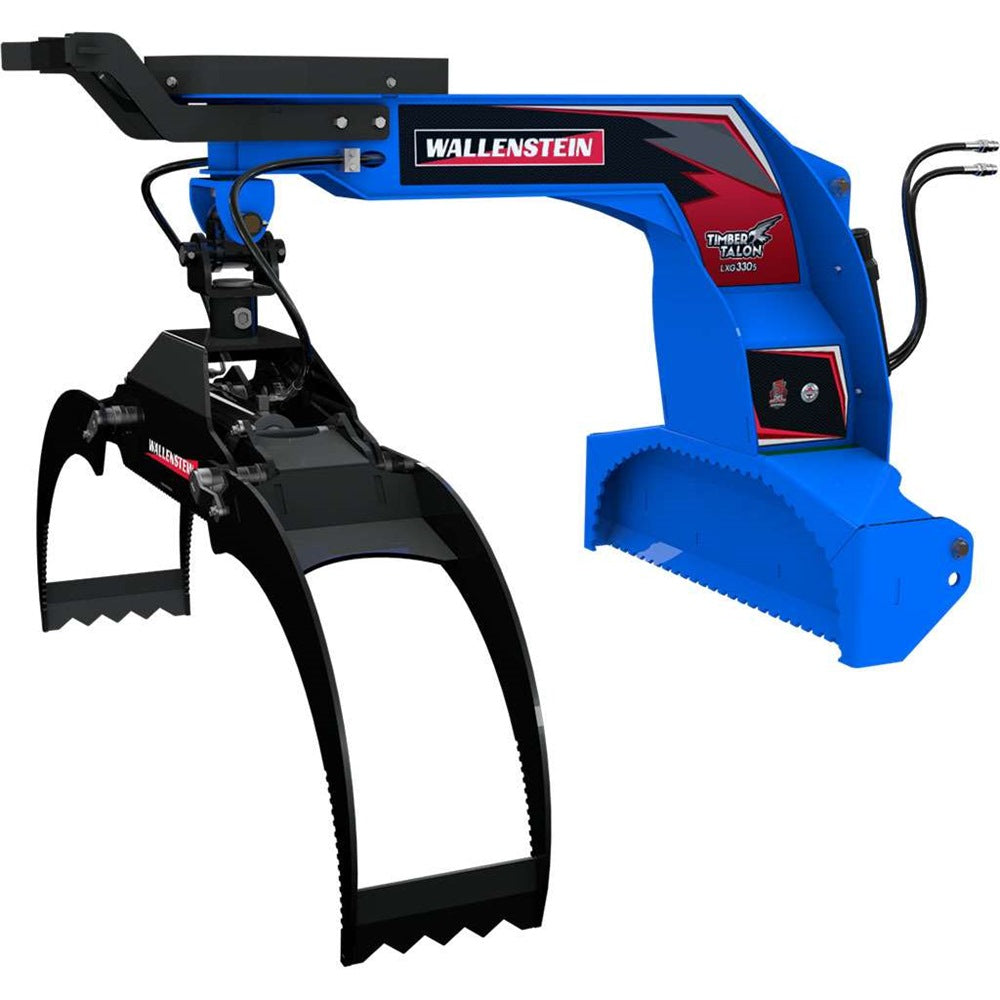 Wallenstein | Log Grapple | LXG-320-330 Series | Grapple Opening 48"-55"+ | Engine Horsepower 25-120+ HP | For Tractor