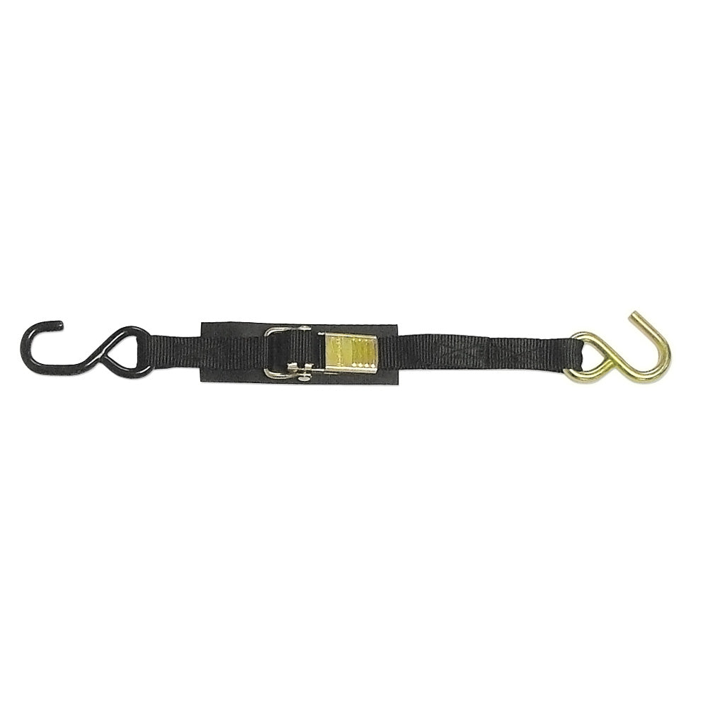 BoatBuckle® Kwik‑Lok Transom Tie‑Down – Pair | 1″ × 4′ | 1,200 lb Break Strength