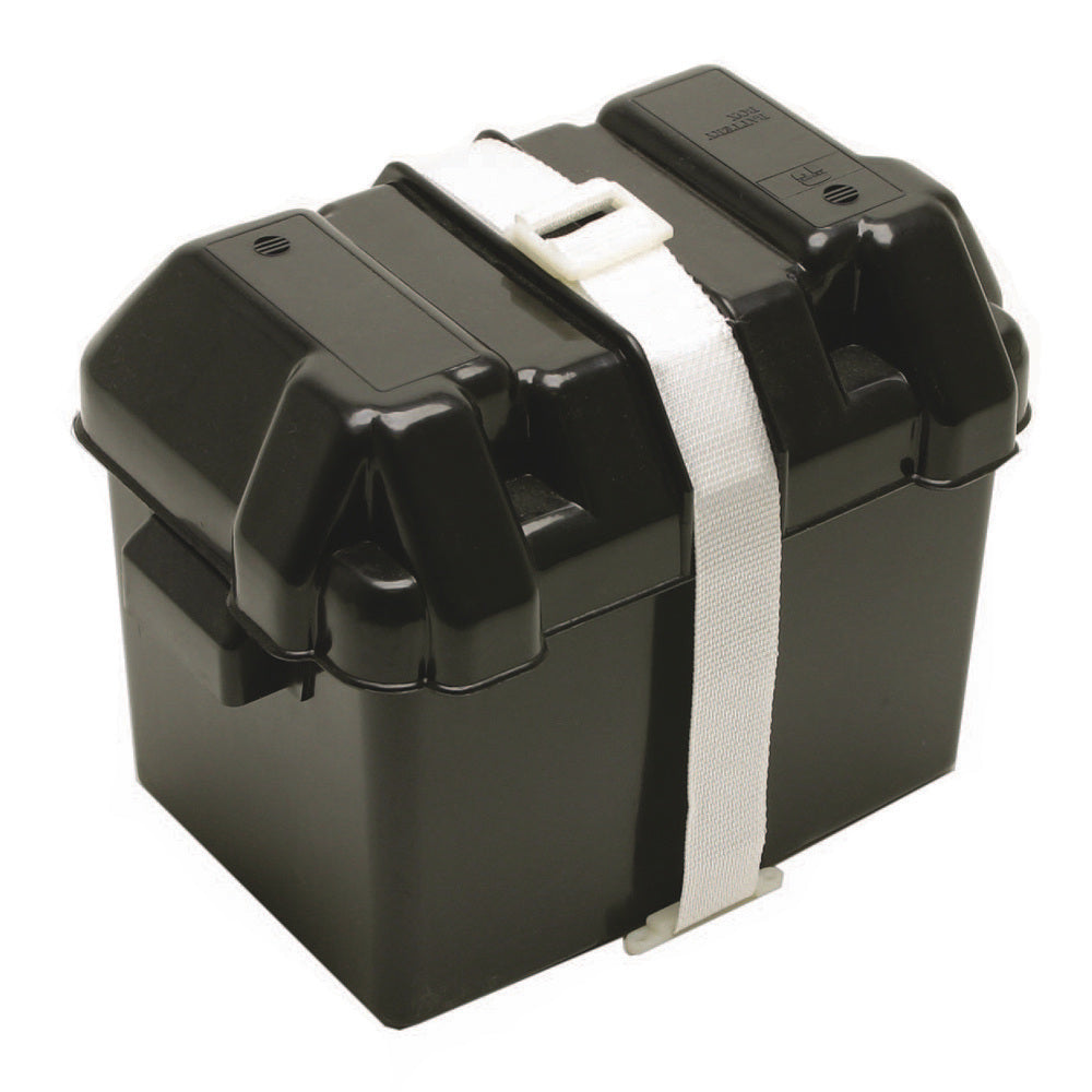 BoatBuckle® Battery Box Tie‑Down | 1.5″ × 3.5′ | Lockable