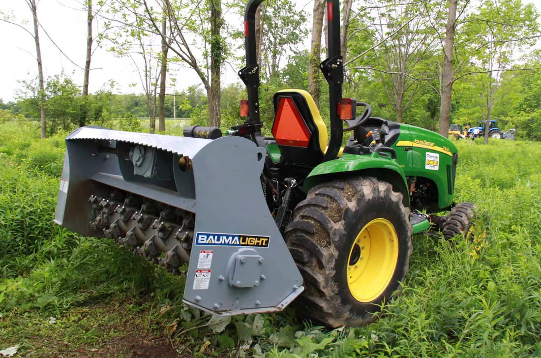 Baumalight Fixed Tooth Mulcher | Model MP-348 | 3-PT Hitch | Cutting Width 48" | Horsepower 25 To 40 HP| For Tractors