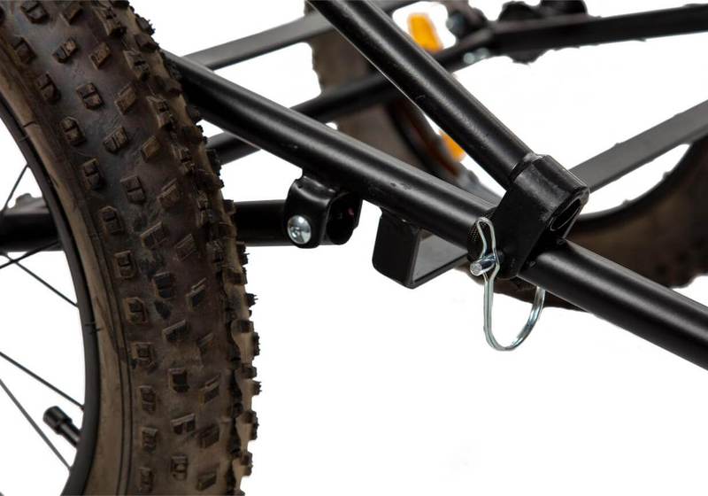 Bakcou Folding Deer Trailer Loader | Weight 25 lbs | 16x3 Fat Tires | 18” W x 48” L Dimension