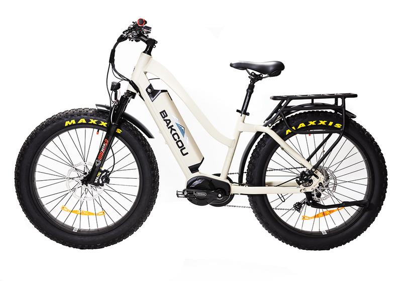 Bakcou E Bikes Mule Step-Through (ST) 26" Full Suspension Electric Bikes