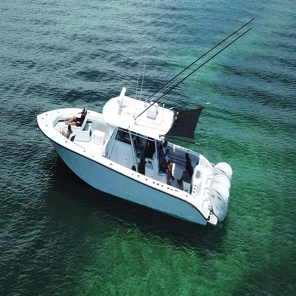Gemlux | Coastal Collapsible Hybrid Outriggers Pair | Model OR-HBR-15 | 15' Length | 7.84 lbs Lightweight Carbon Fiber | For Coastal Base System