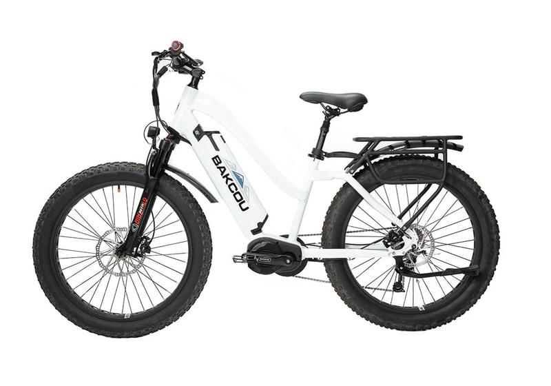Bakcou E Bikes Mule Step-Through (ST) 24" Tires Full Suspension Electric Bikes