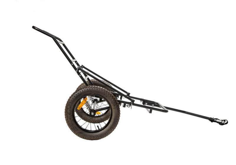 Bakcou Folding Deer Trailer Loader | Weight 25 lbs | 16x3 Fat Tires | 18” W x 48” L Dimension