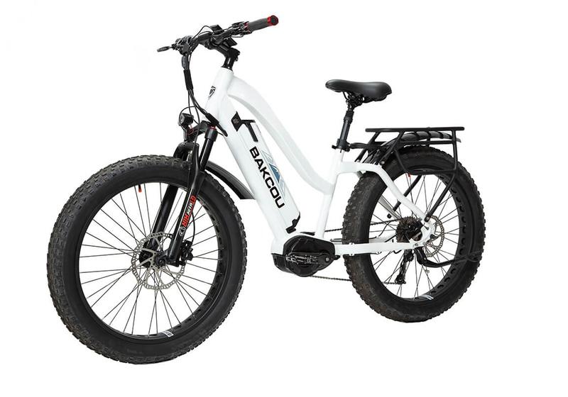 Bakcou E Bikes Mule Step-Through (ST) 24" Tires Full Suspension Electric Bikes