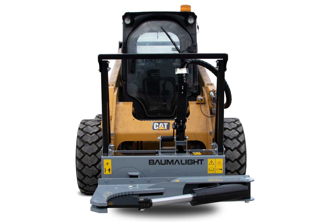 Baumalight Tree Shear With Buncher | Model ISH/ISR Series | 10"-12" Tree Size | For Skid Steer
