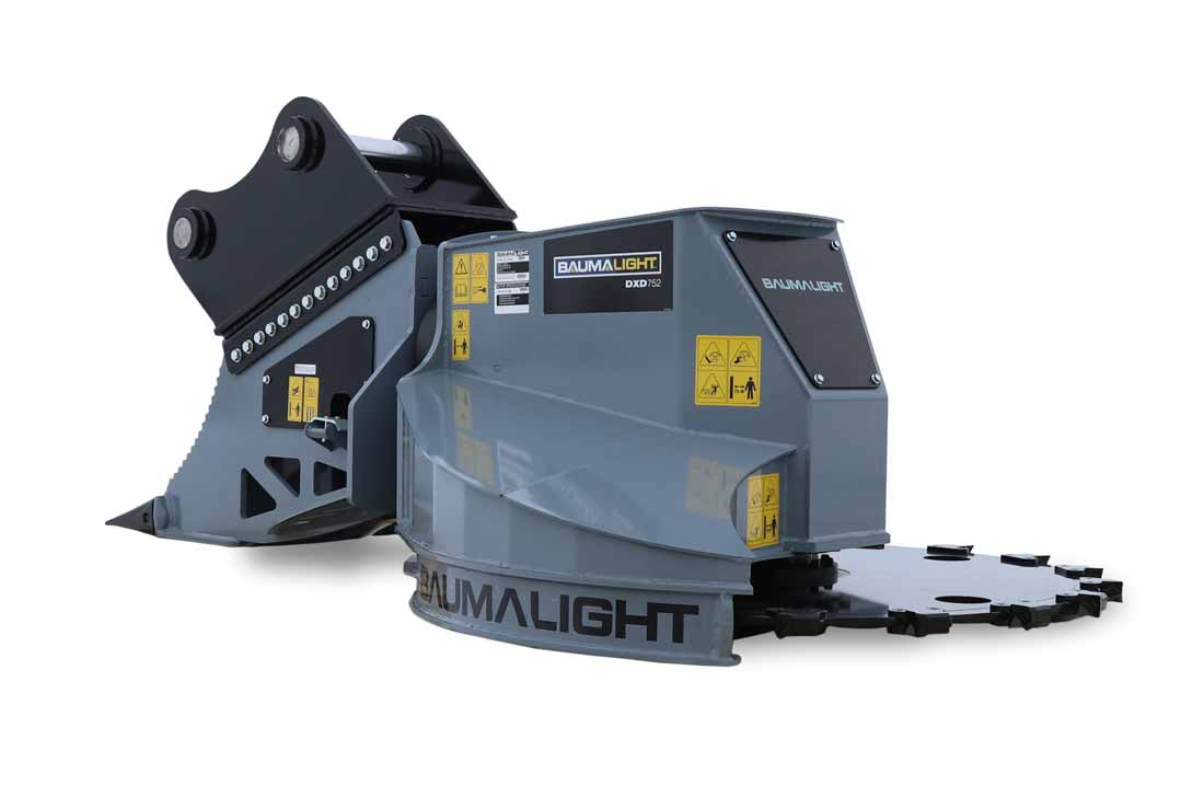 Baumaligh Tree Saw | Model DXD752 | Blade Diameter 52" | Machine Size 10 To 22 Tons | For Excavators