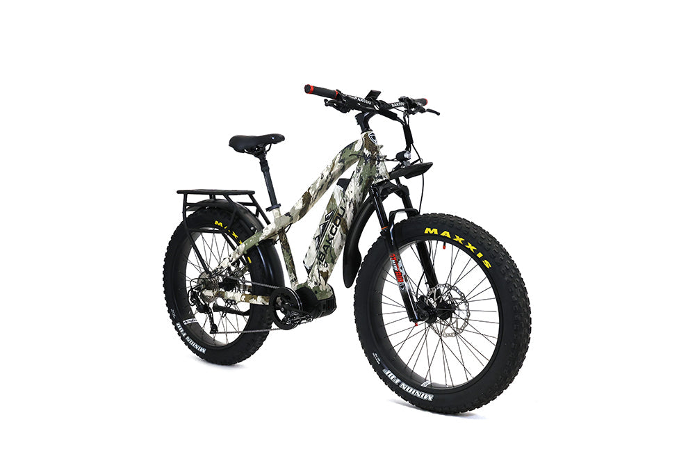 Bakcou E Bikes Mule Electric Bikes | 750W-1500W Motor | 48V Battery