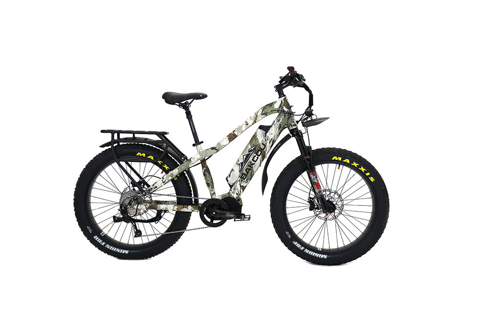 Bakcou E Bikes Mule Electric Bikes | 750W-1500W Motor | 48V Battery