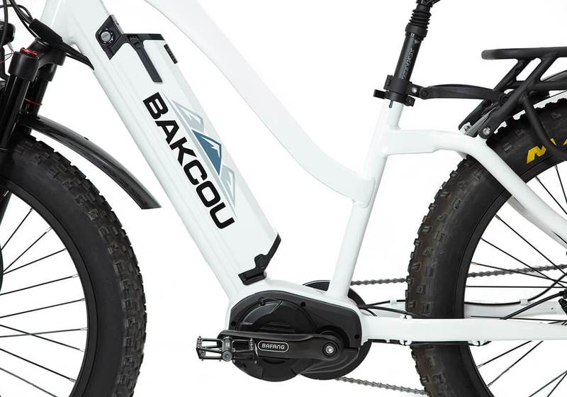 Bakcou E Bikes Mule Step-Through (ST) 24" Tires Full Suspension Electric Bikes