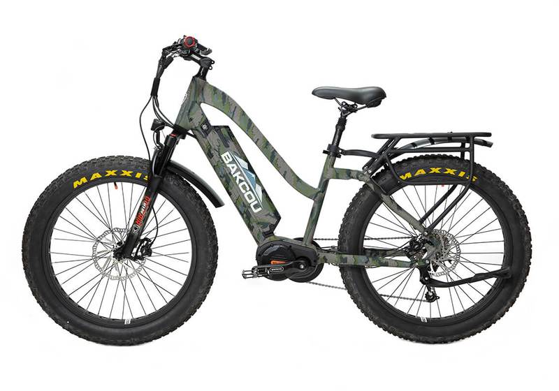 Bakcou E Bikes Mule Step-Through (ST) 26" Full Suspension Electric Bikes