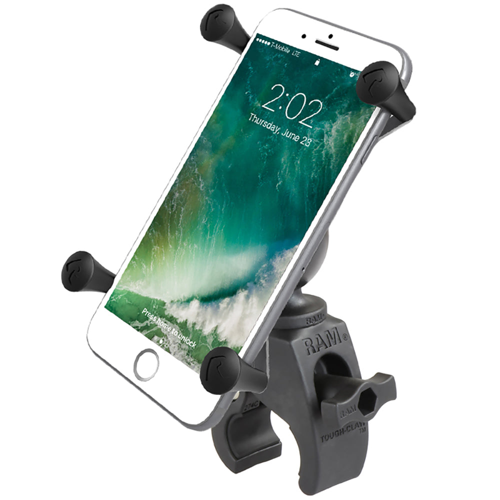 RAM Mount RAM XGrip Large Phone Mount wRAM SnapLink ToughClaw  RAMHOLUN10400U – Ripping It Outdoors