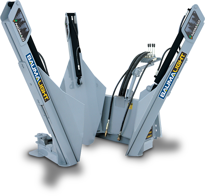 BaumaLight Tree Spade | Model ST330 | Root Ball Diameter 30" Inches | Hydraulic Flow 5 To 20 GPM | For Skid Steers