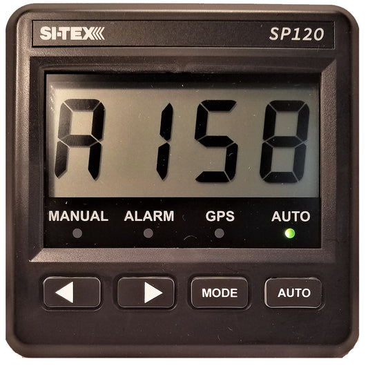 SI-TEX SP-120 System w/Rudder Feedback  Remote Mechanical Drive - 1994 + Mercury IO/Volvo Gas [SP120RF-5]