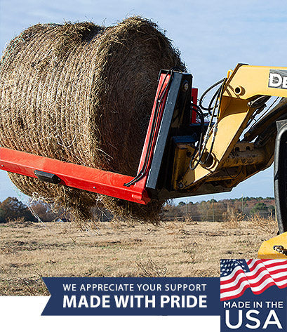 Maxilator | Bale Cracker | Model MXC-SS | Net Wrap Remover | Handles 5' x 6' Bales Capacity | Horsepower 40 To 120 HP | For Tractors