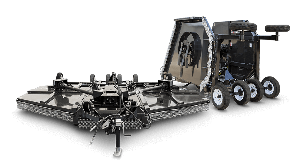 MK Martin | 3PH Wing Rotary Cutter | Model PW180 | 15' Cutting Width | Horsepower 75+ HP | For Tractors