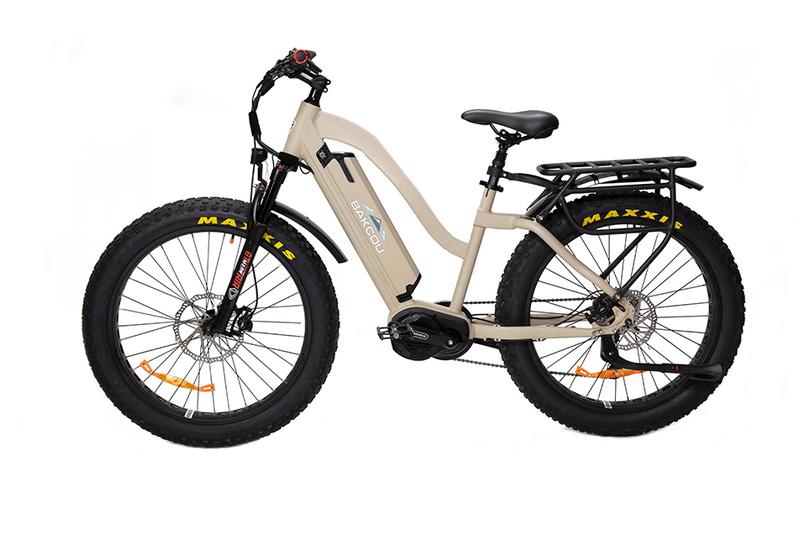 Bakcou E Bikes Mule Step-Through (ST) 24" Tires Full Suspension Electric Bikes