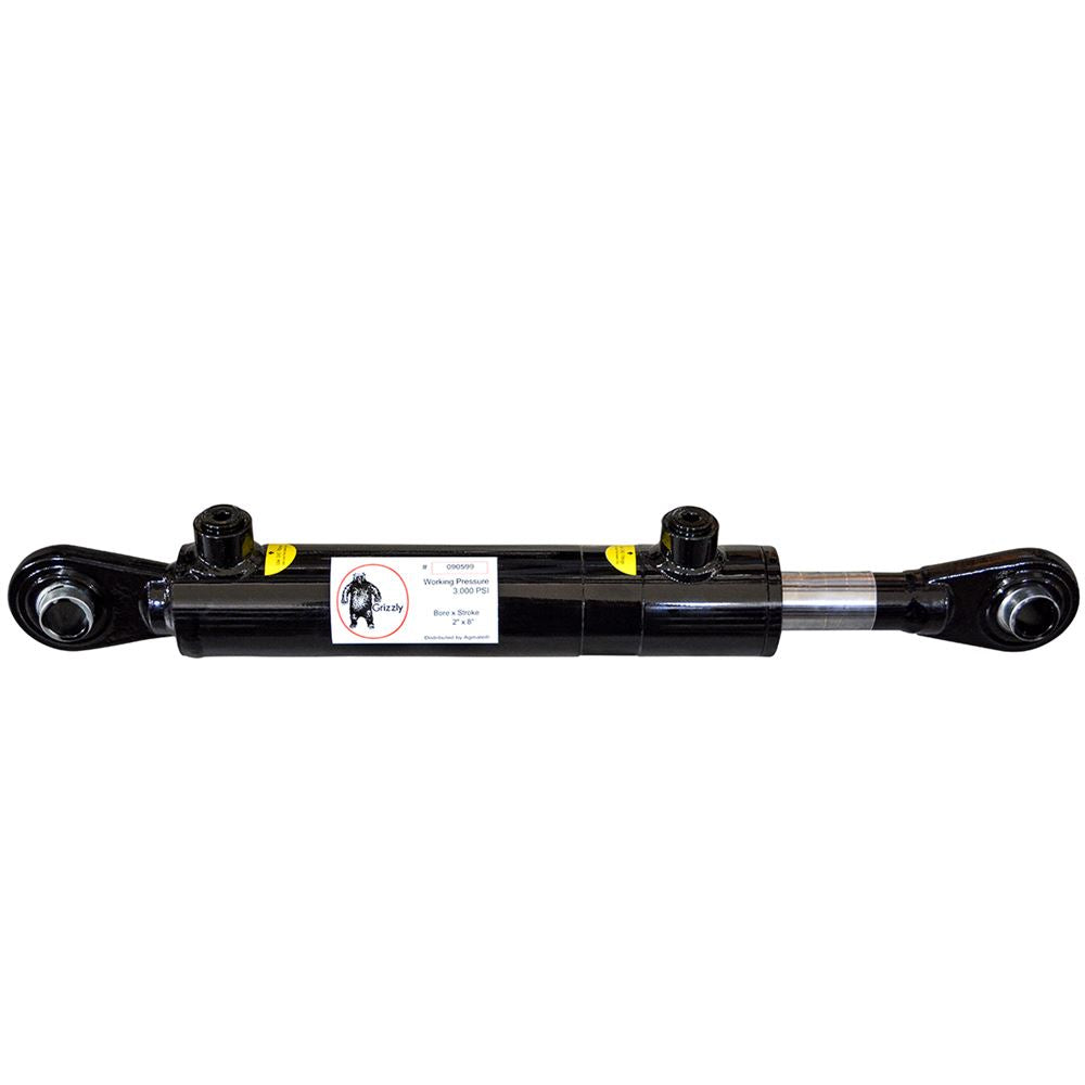 Ranew Outdoors Hydraulic Top Link, Cat 2, 3" x 8", 22" Closed and Top Link Cylinder-Cat 1, 2" x 8"