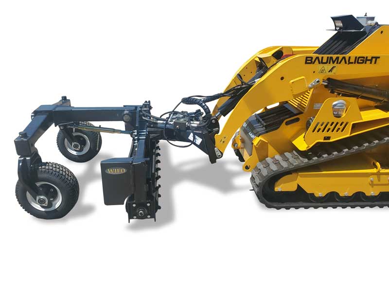 Wifo Equipment Harley Rake | Model R48CR Series | Working Width 48" | For Mini Skid Steer