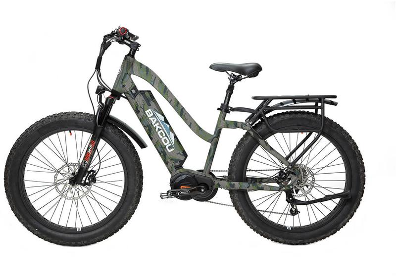 Bakcou E Bikes Mule Step-Through (ST) 24" Tires Full Suspension Electric Bikes