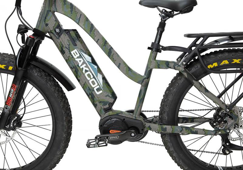 Bakcou E Bikes Mule Step-Through (ST) 26" Full Suspension Electric Bikes