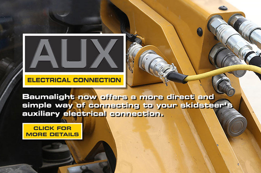 Baumalight Stump Grinder | Model S40 | Rotor Size 24" | Hydraulic Flow Range 15 To 60 GPM | For Skid Steers