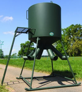 Outback Wildlife CP 6-Tube Protein Feeders | Lid Opening: 16" Square