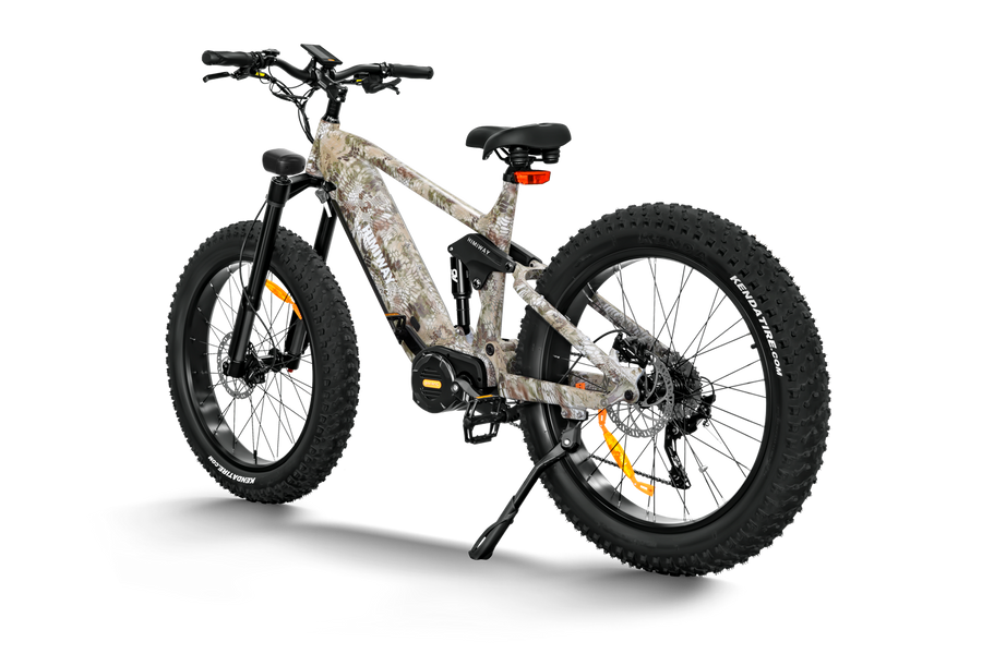 HIMIWAY Cobra Pro Softail Electric Mountain Bike | 1000W Motor | 48V 20Ah