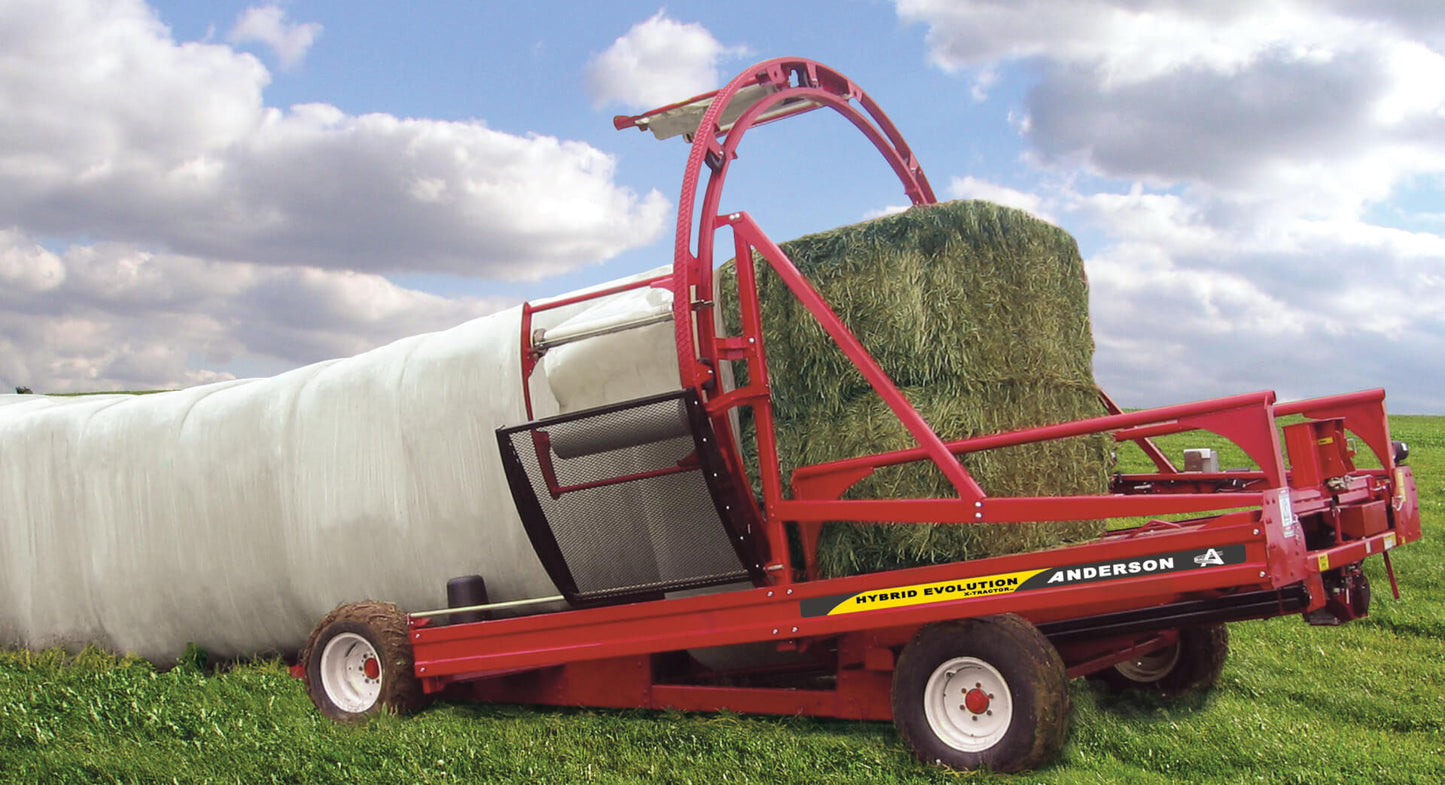 Anderson Bale Wrappers | Model NWS720, IFX720, Hybrid X & Evolution | Up to 6 ft Round Bales | Horsepower 13-20 HP | For Tractors & Trucks