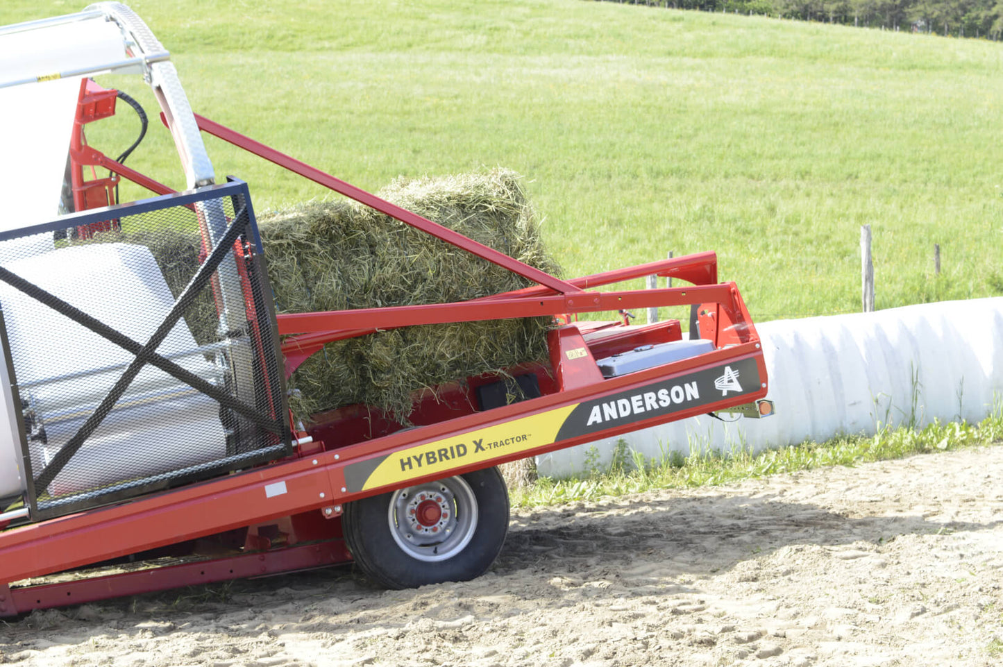 Anderson Bale Wrappers | Model NWS720, IFX720, Hybrid X & Evolution | Up to 6 ft Round Bales | Horsepower 13-20 HP | For Tractors & Trucks