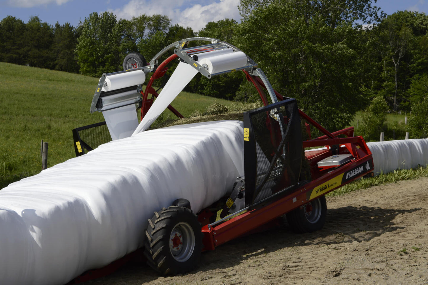Anderson Bale Wrappers | Model NWS720, IFX720, Hybrid X & Evolution | Up to 6 ft Round Bales | Horsepower 13-20 HP | For Tractors & Trucks