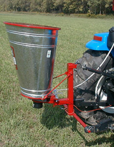 HERD Broadcast Seeder & Spreader | Model I-258 | Width 24" | Horsepower 15-65 HP | For Tractors