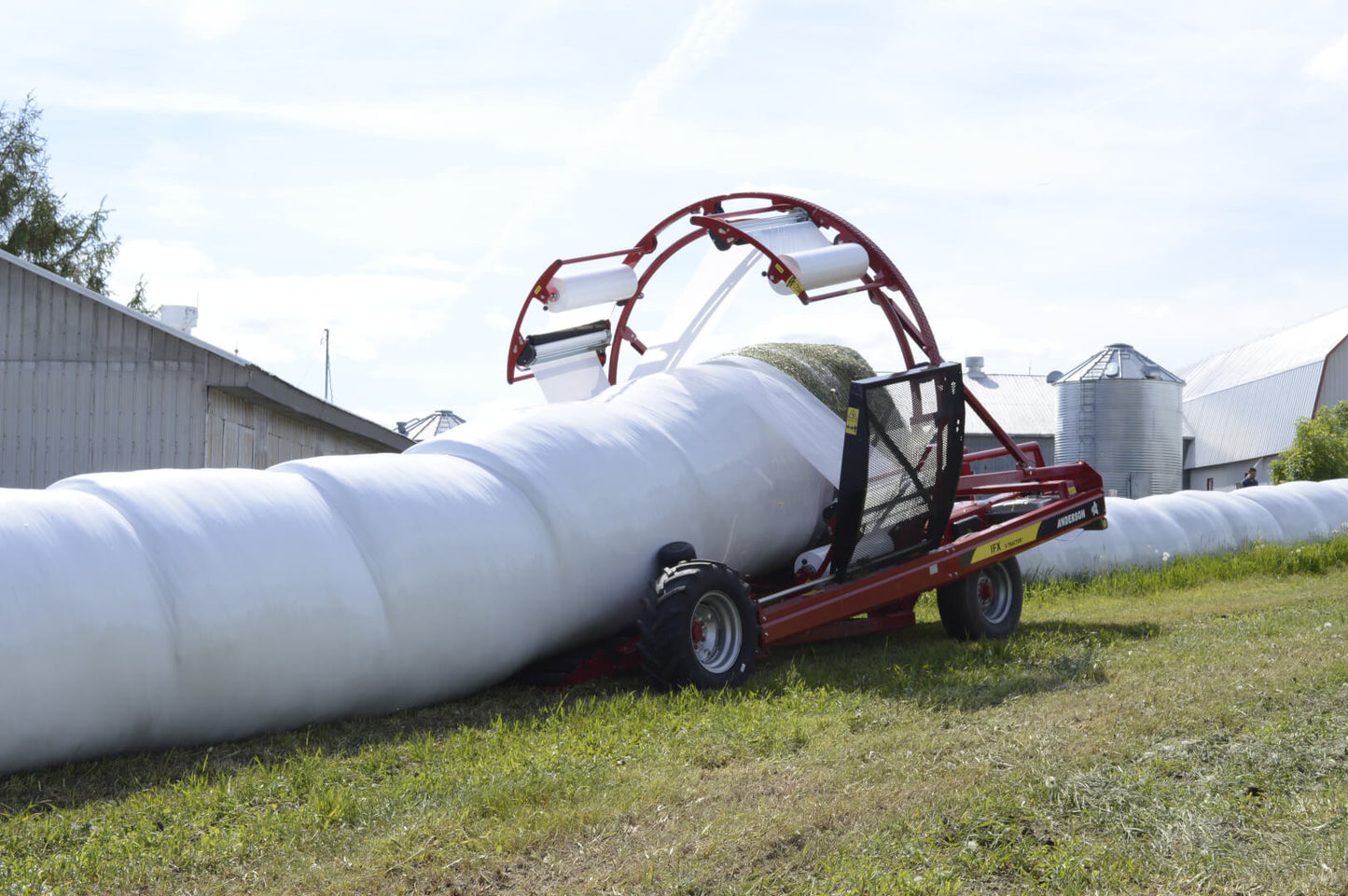 Anderson Bale Wrappers | Model NWS720, IFX720, Hybrid X & Evolution | Up to 6 ft Round Bales | Horsepower 13-20 HP | For Tractors & Trucks