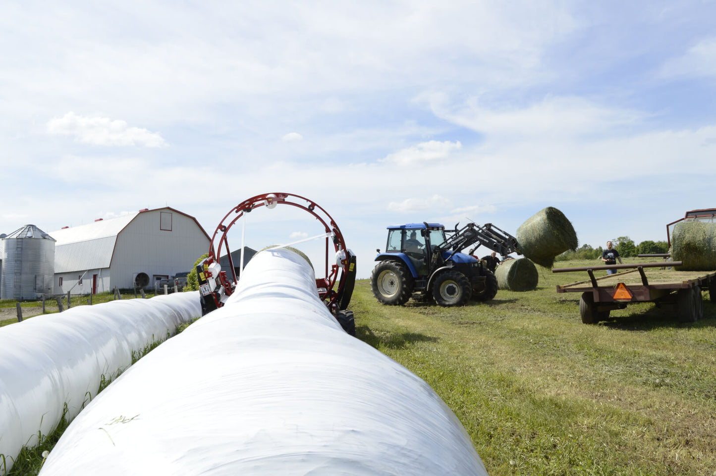 Anderson Bale Wrappers | Model NWS720, IFX720, Hybrid X & Evolution | Up to 6 ft Round Bales | Horsepower 13-20 HP | For Tractors & Trucks