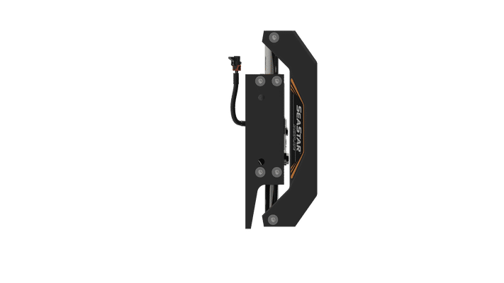 SeaStar | JP5040R Outboard Motor Jack Plate | 4" Setback & 6" Hydraulic Rise | For 300 HP Engines