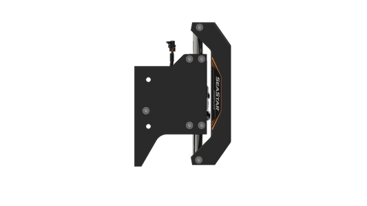 SeaStar | JP5100R Outboard Motor Jack Plate | 10" Setback & 6" Hydraulic Rise | For 300 HP Engines