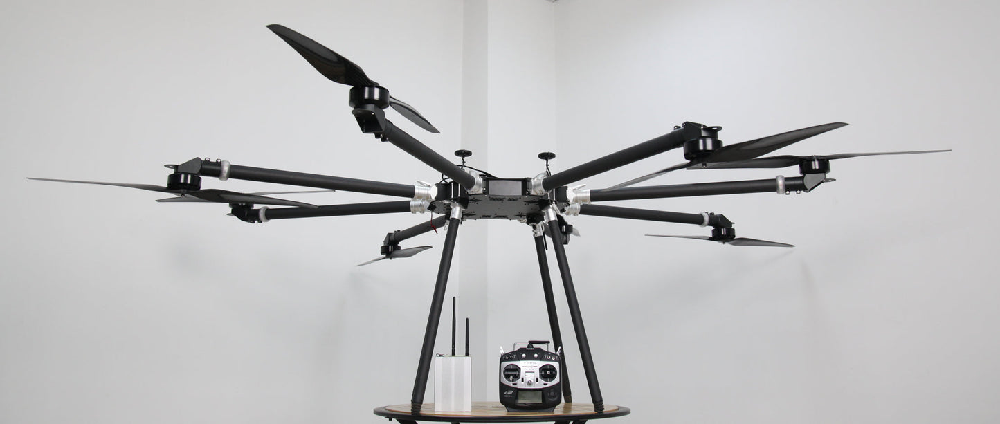 TTA M8FD Heavy Lift Drone | 20KG Payload Capacity | 50-Minute Flight Duration, Dual Flight Controllers | Foldable Design